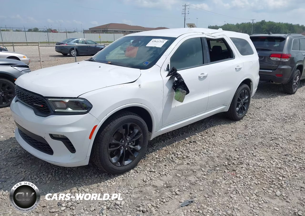 2021 Dodge Durango Gt Plus Awd VIN:1C4RDJDG1MC634222 - 2