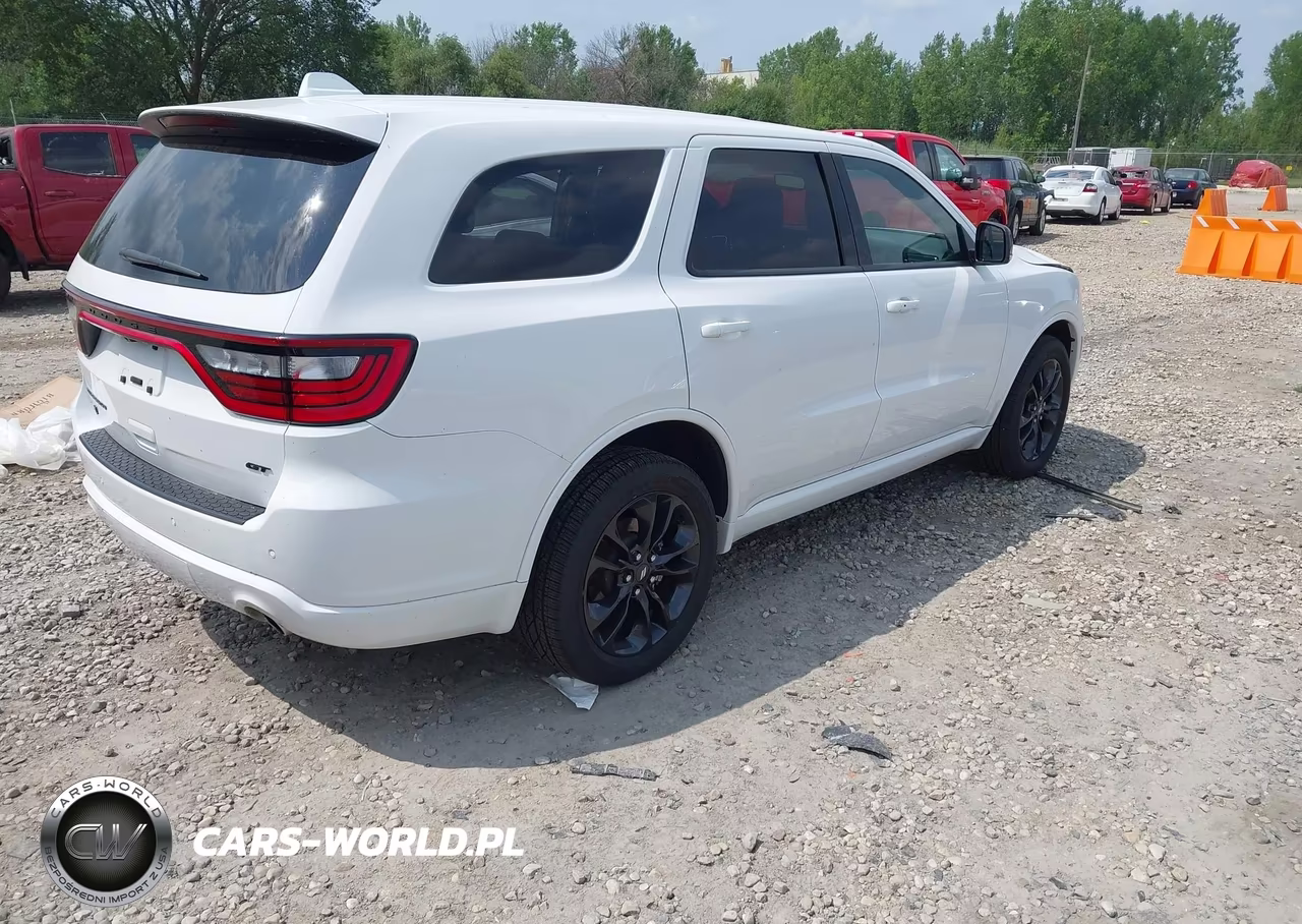 2021 Dodge Durango Gt Plus Awd VIN:1C4RDJDG1MC634222 - 4