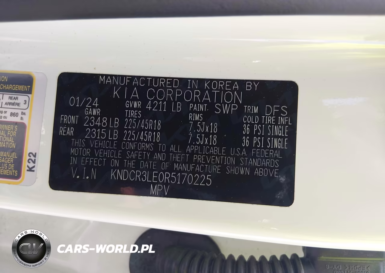 2024 Kia Niro Ex Touring VIN:KNDCR3LE0R5170225 - 9