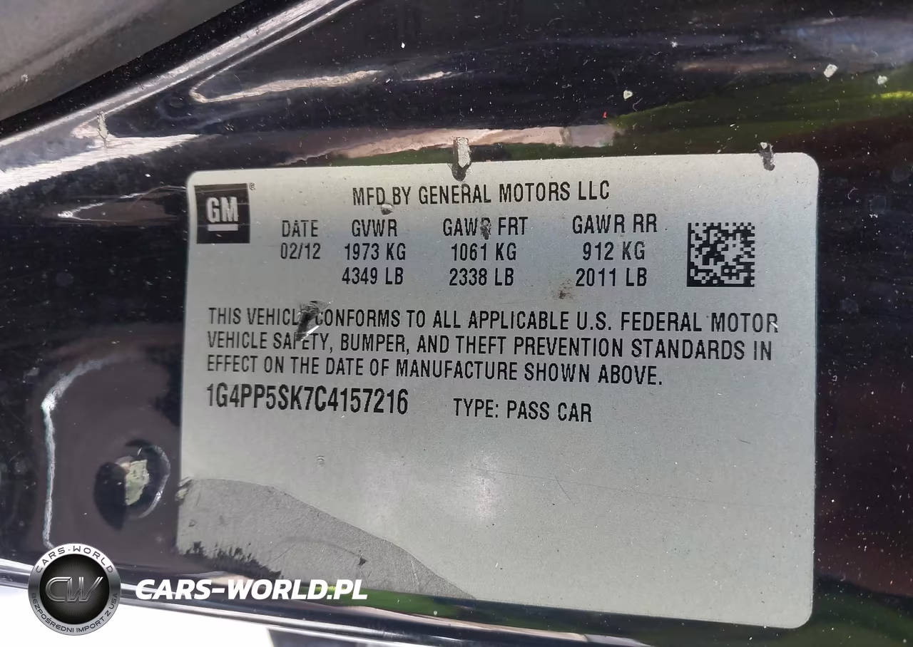 2012 Buick Verano VIN:1G4PP5SK7C4157216 - 9