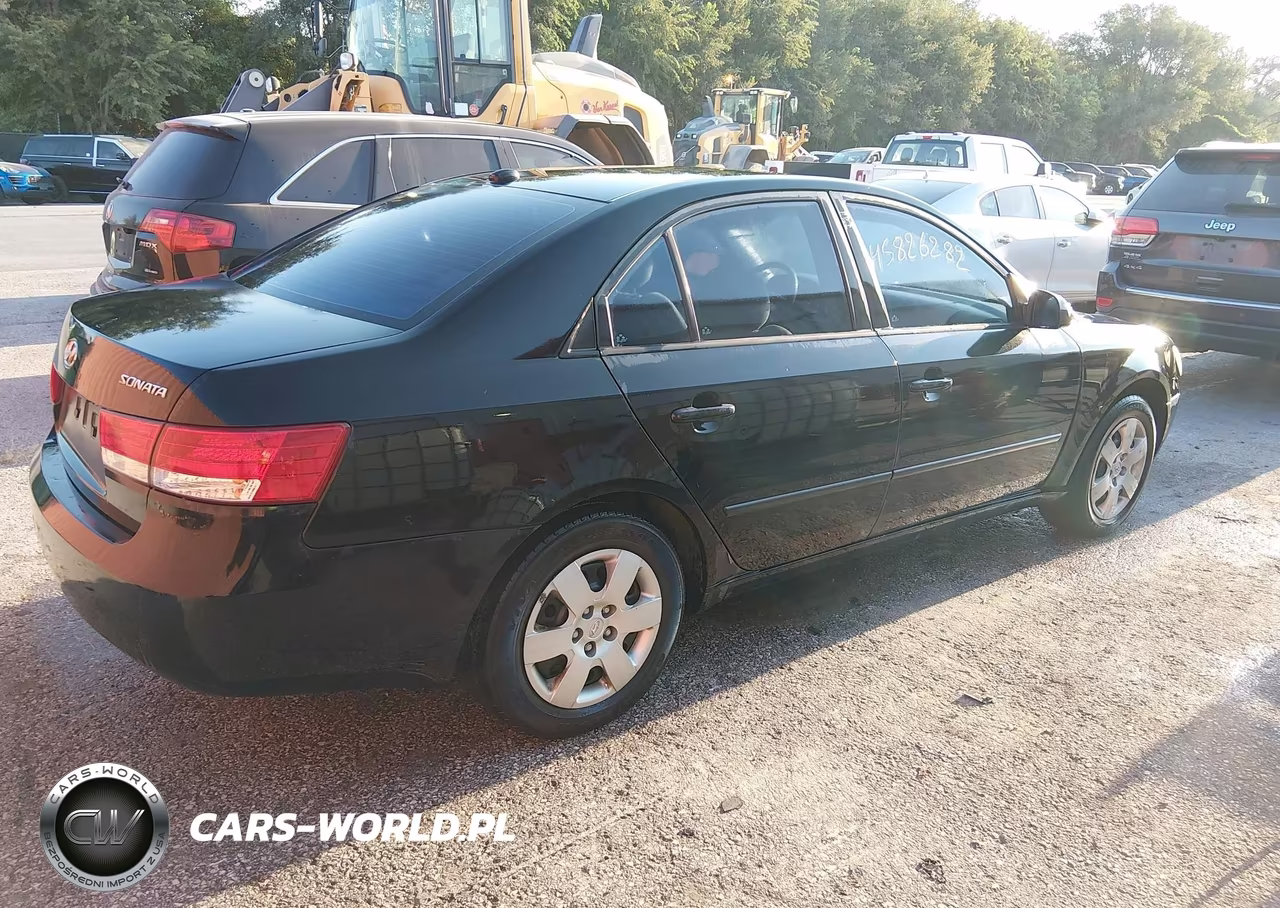 2008 Hyundai Sonata Gls VIN:5NPET46C68H371880 - 4
