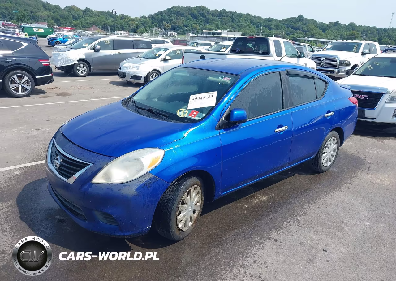 2013 Nissan Versa 1.6 Sv VIN:3N1CN7AP4DL855525 - 2