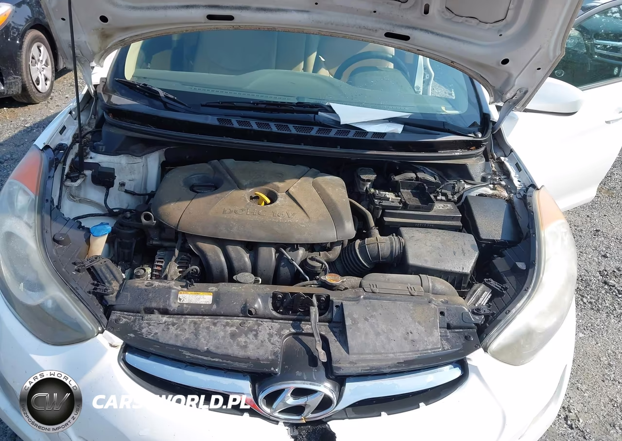 2012 Hyundai Elantra Gls VIN:5NPDH4AE5CH145635 - 10