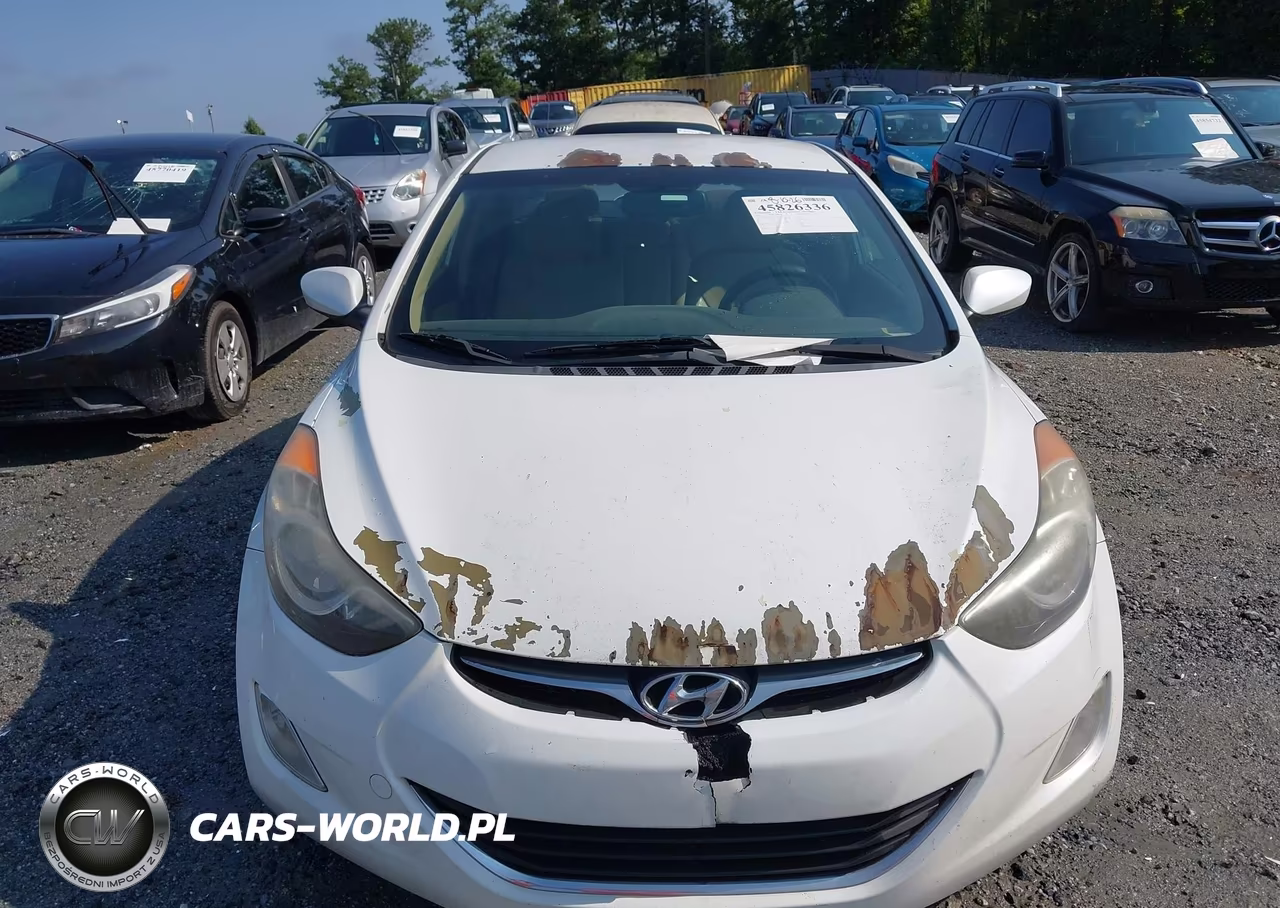 2012 Hyundai Elantra Gls VIN:5NPDH4AE5CH145635 - 6