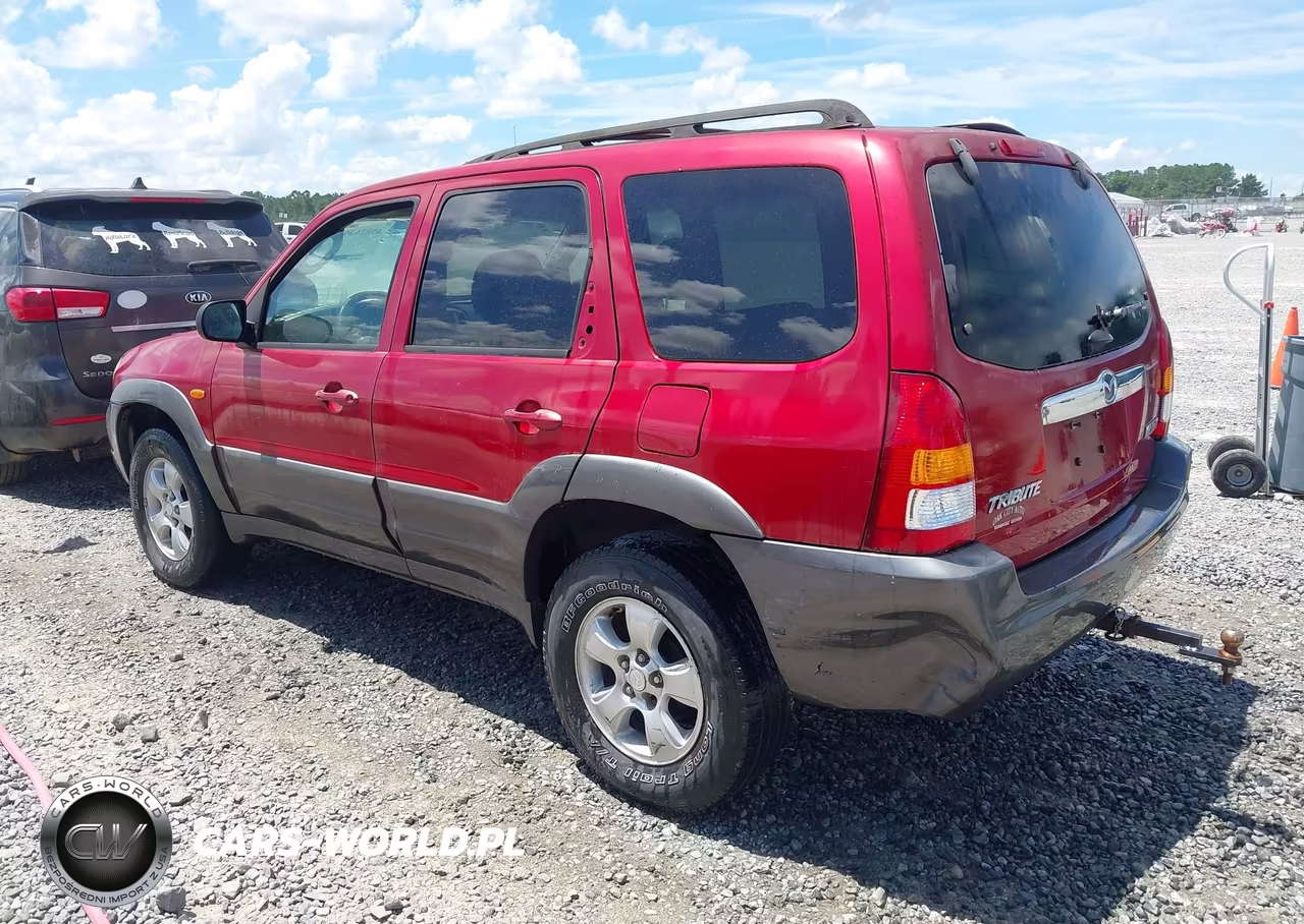 2004 Mazda Tribute Lx V6 VIN:4F2YZ04154KM10332 - 3