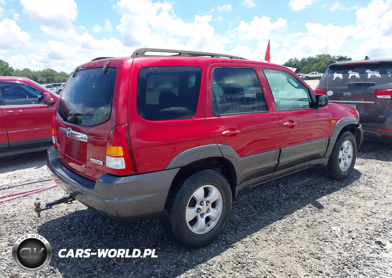 2004 Mazda Tribute Lx V6 VIN:4F2YZ04154KM10332 - 4