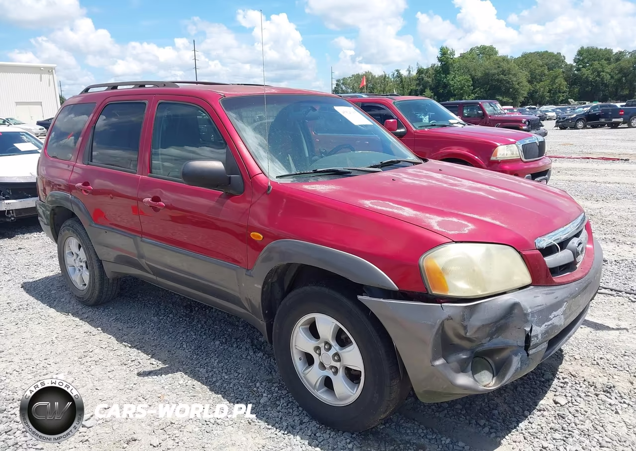 2004 Mazda Tribute Lx V6 VIN:4F2YZ04154KM10332 - 6