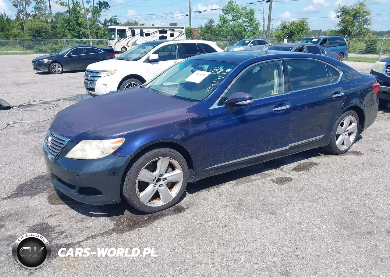 2010 Lexus Ls 460 L VIN:JTHGL5EF6A5039341 - 2