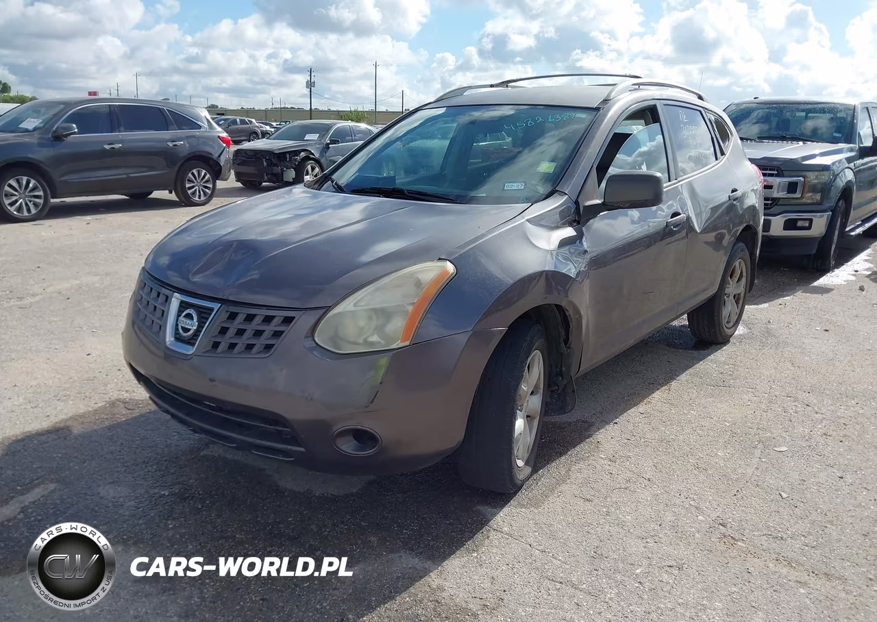 2008 Nissan Rogue Sl VIN:JN8AS58T88W303597 - 2
