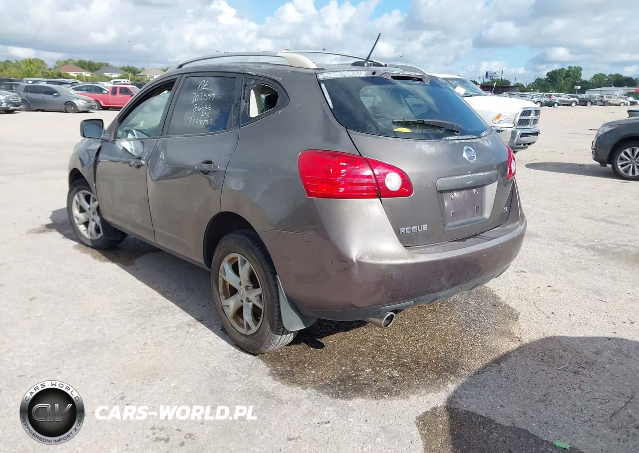 2008 Nissan Rogue Sl VIN:JN8AS58T88W303597 - 3