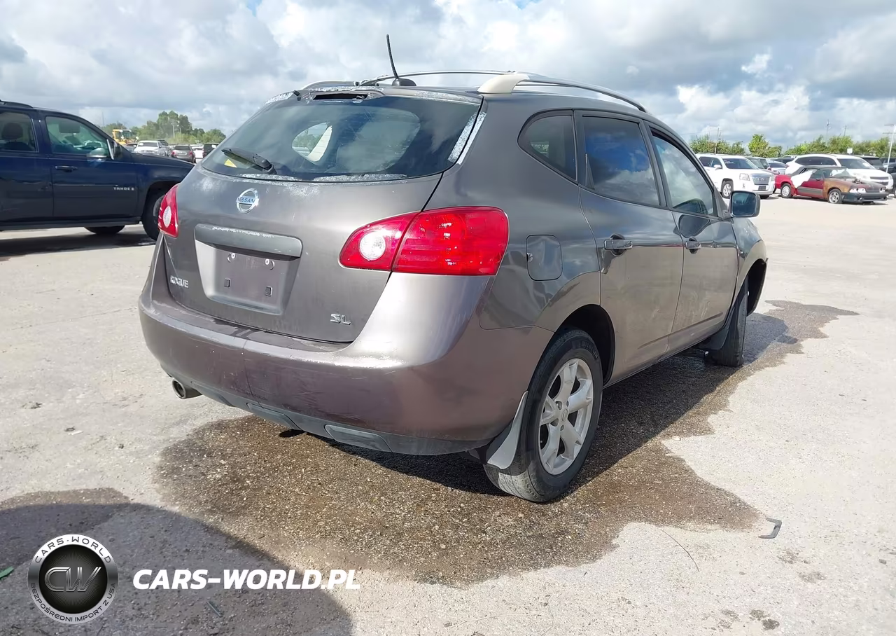 2008 Nissan Rogue Sl VIN:JN8AS58T88W303597 - 4