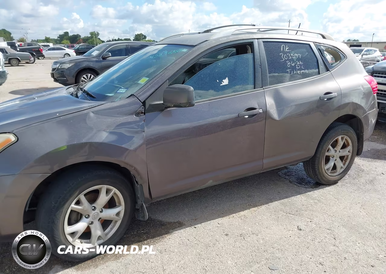 2008 Nissan Rogue Sl VIN:JN8AS58T88W303597 - 6