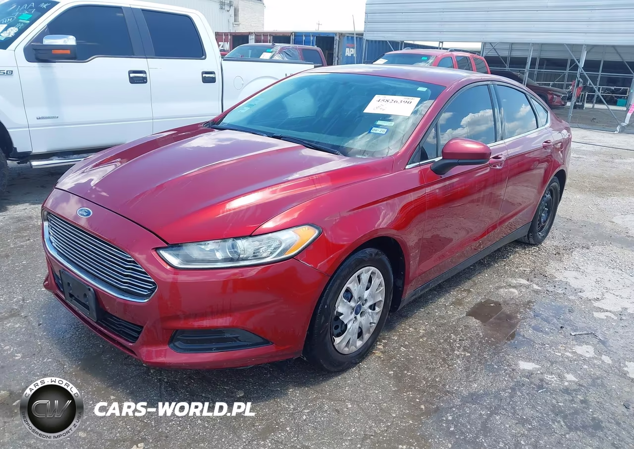 2014 Ford Fusion S VIN:3FA6P0G77ER390567 - 2