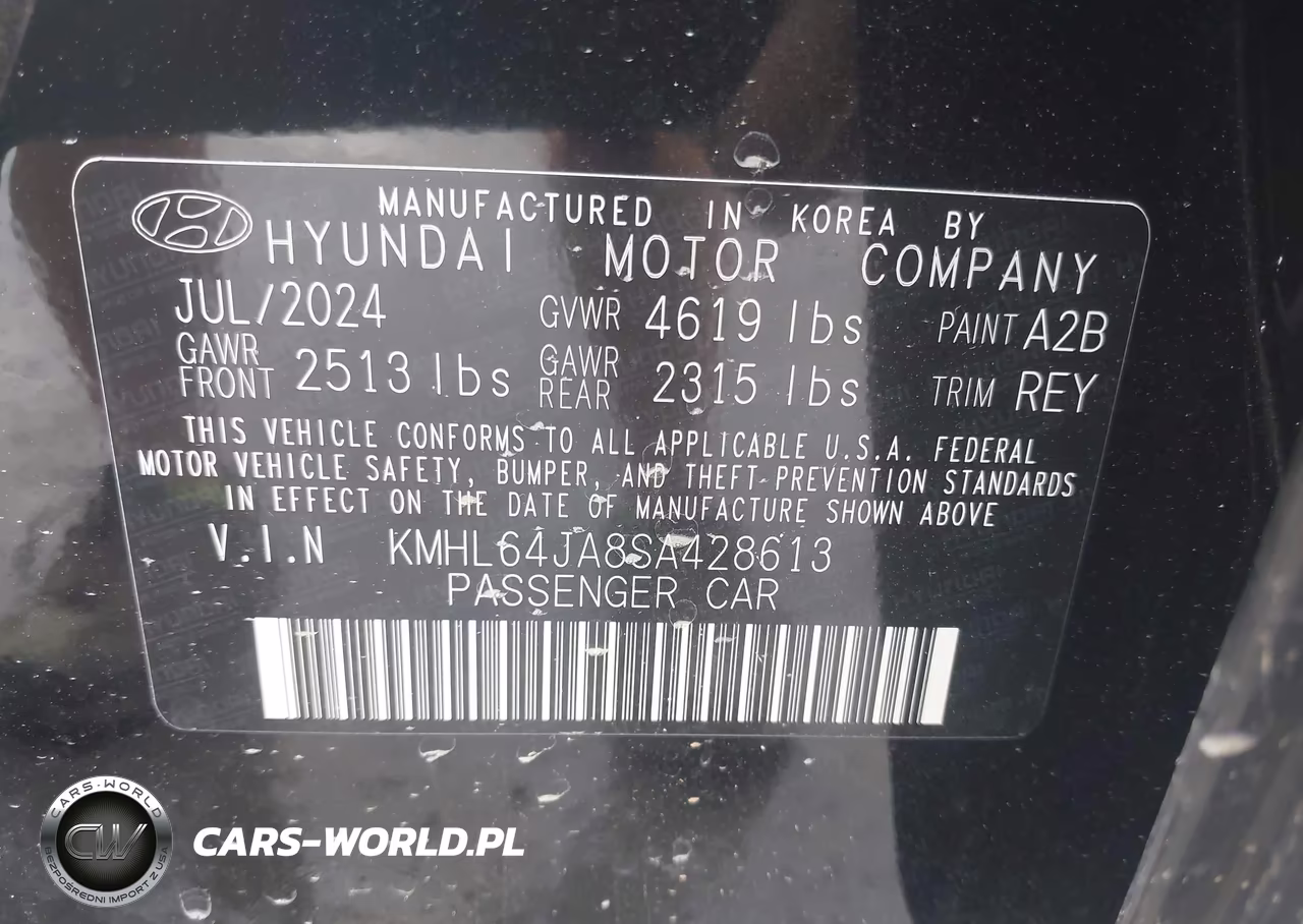 2025 Hyundai Sonata Sel VIN:KMHL64JA8SA428613 - 9
