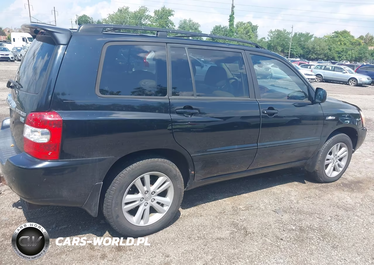 2006 Toyota Highlander Hybrid Limited V6 VIN:JTEDW21A160004677 - 4
