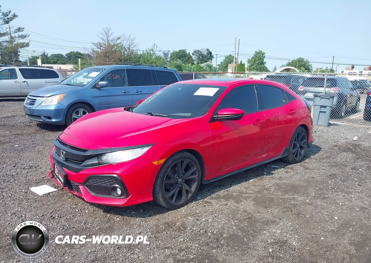 2017 Honda Civic Sport Touring VIN:SHHFK7H94HU412644 - 2