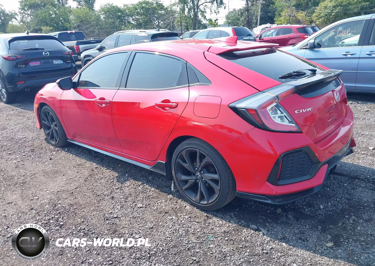 2017 Honda Civic Sport Touring VIN:SHHFK7H94HU412644 - 3