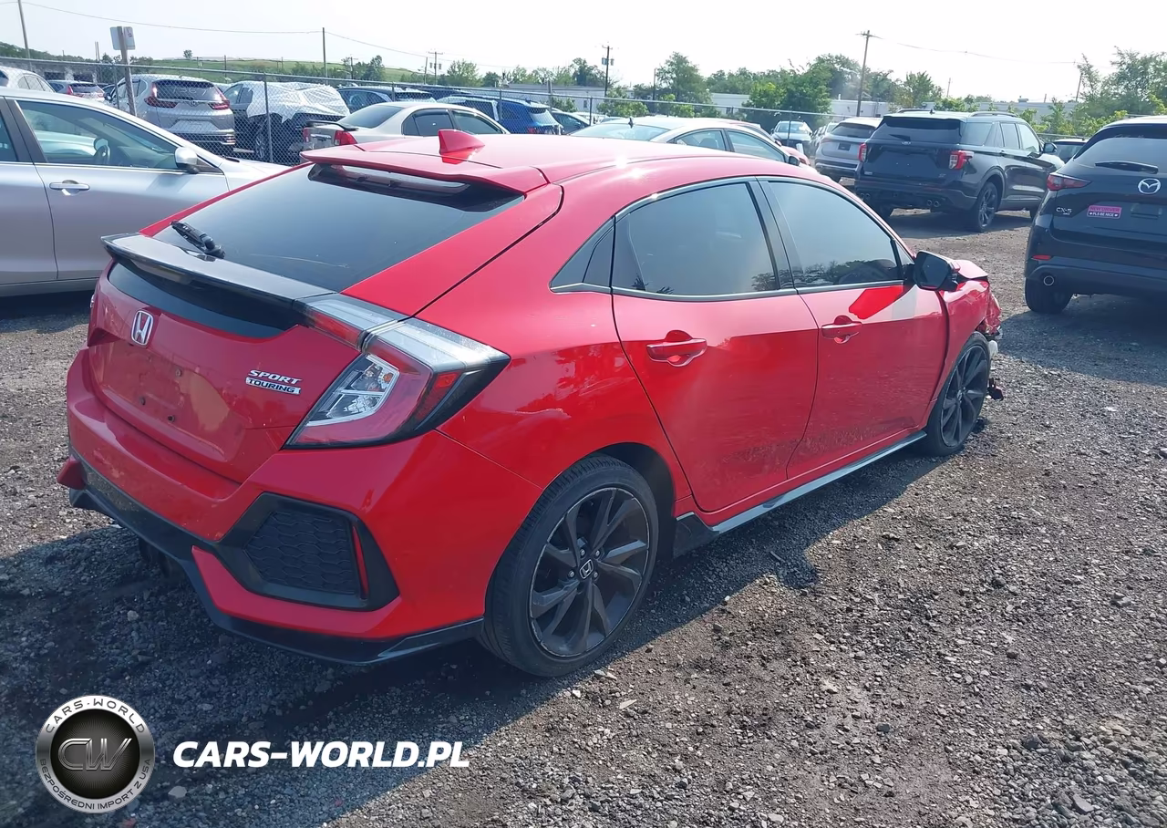 2017 Honda Civic Sport Touring VIN:SHHFK7H94HU412644 - 4