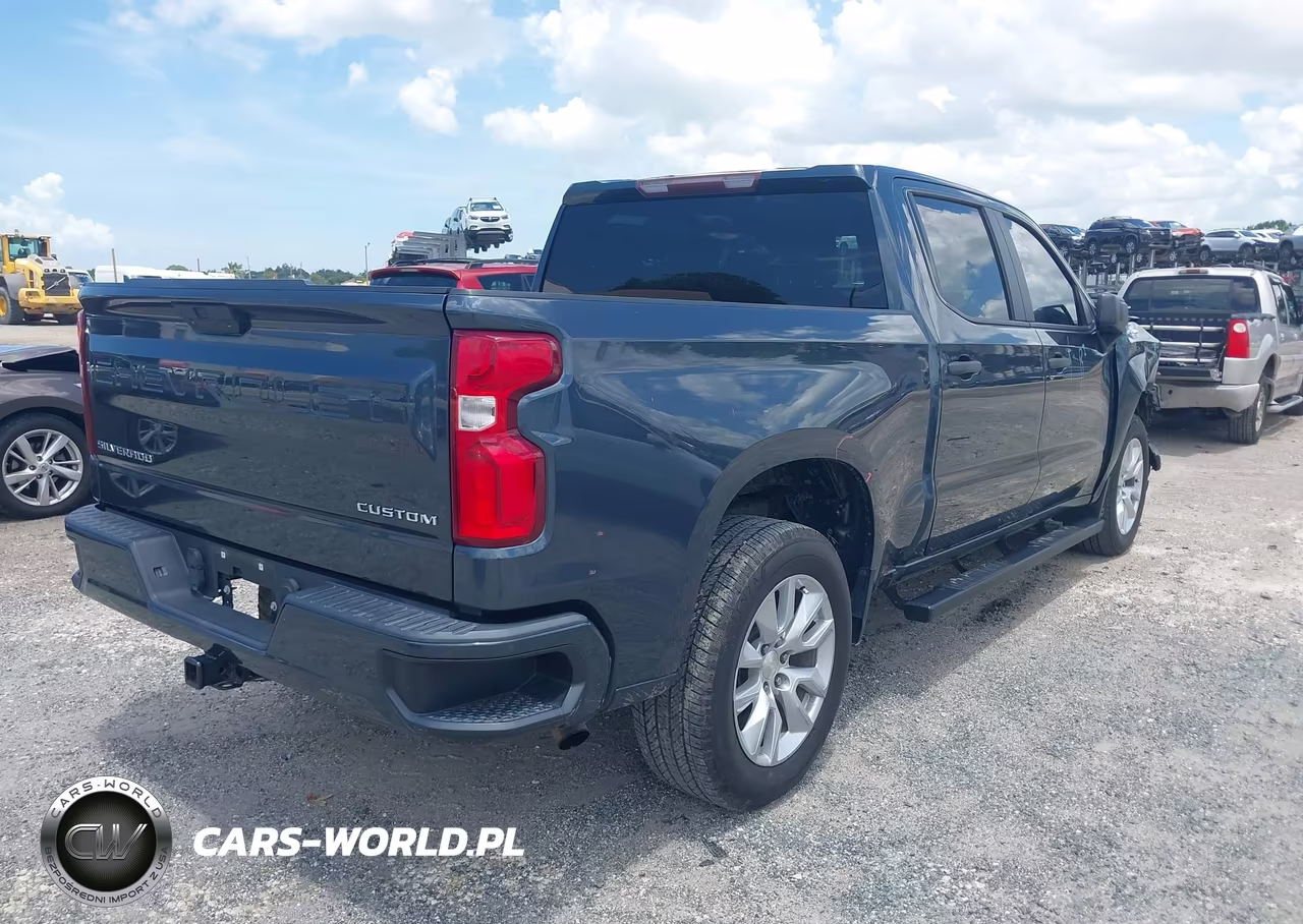 2020 Chevrolet Silverado 1500 2Wd Short Bed Custom VIN:3GCPWBEK7LG326221 - 4