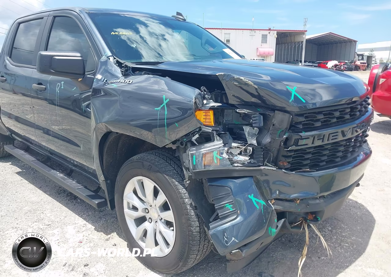 2020 Chevrolet Silverado 1500 2Wd Short Bed Custom VIN:3GCPWBEK7LG326221 - 6