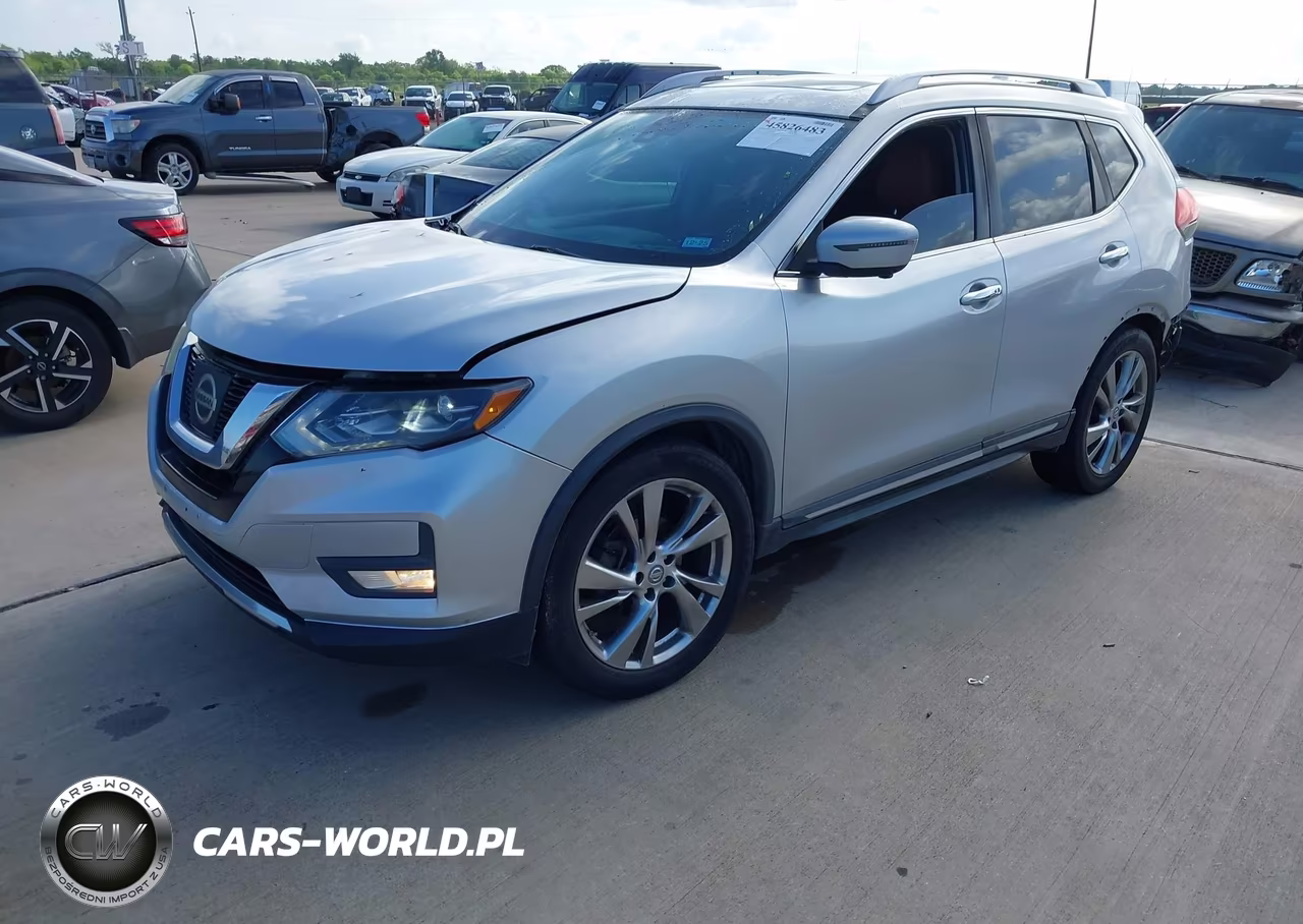 2017 Nissan Rogue Sl VIN:JN8AT2MT2HW384498 - 2