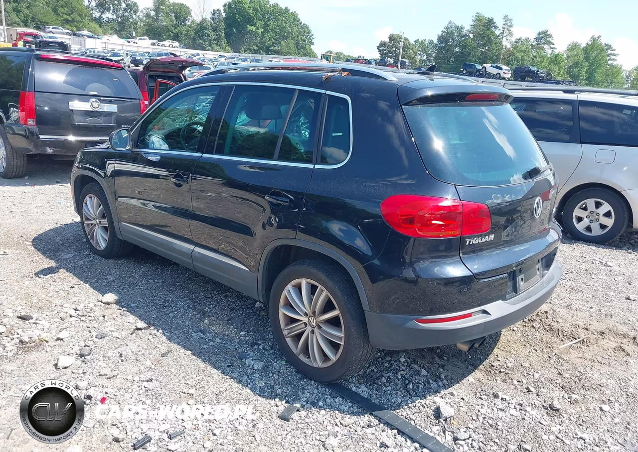 2012 Volkswagen Tiguan Se VIN:WVGAV7AX8CW524245 - 3
