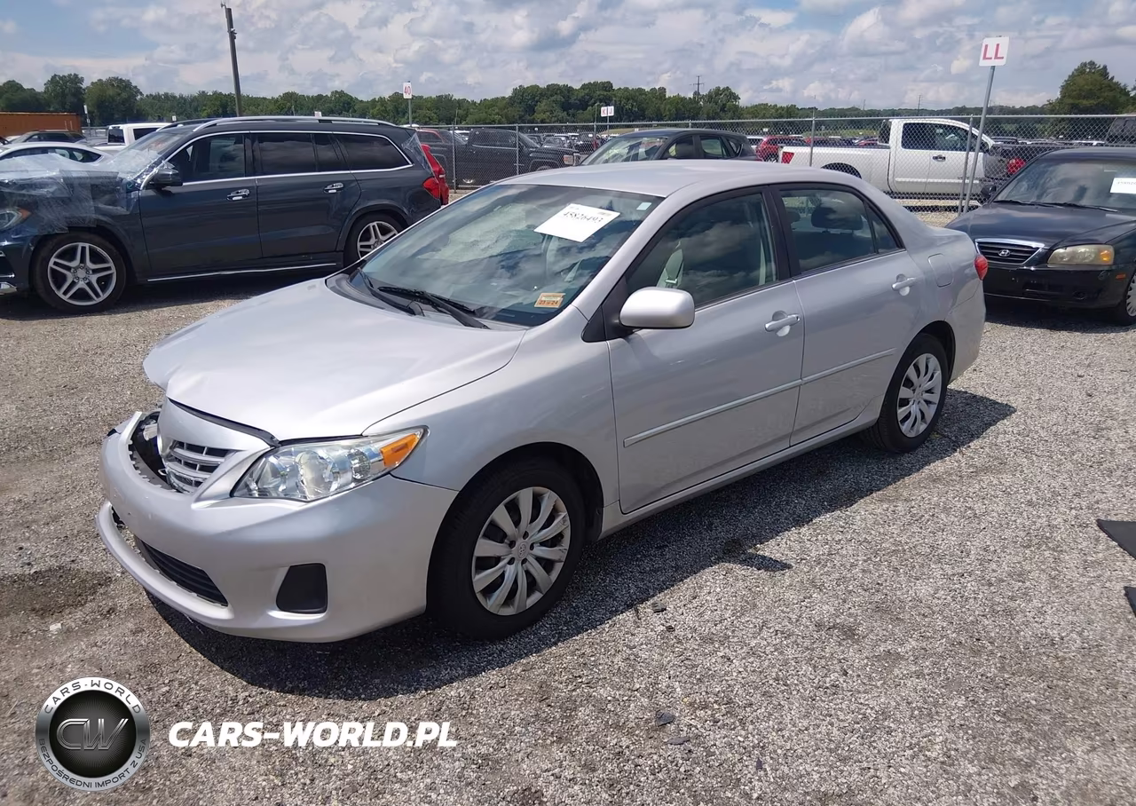 2013 Toyota Corolla Le VIN:2T1BU4EE4DC966727 - 2