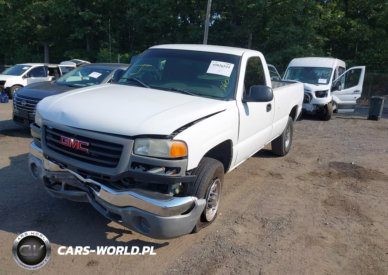 2006 GMC Sierra 2500Hd Work Truck VIN:1GTHK24UX6E266384 - 2