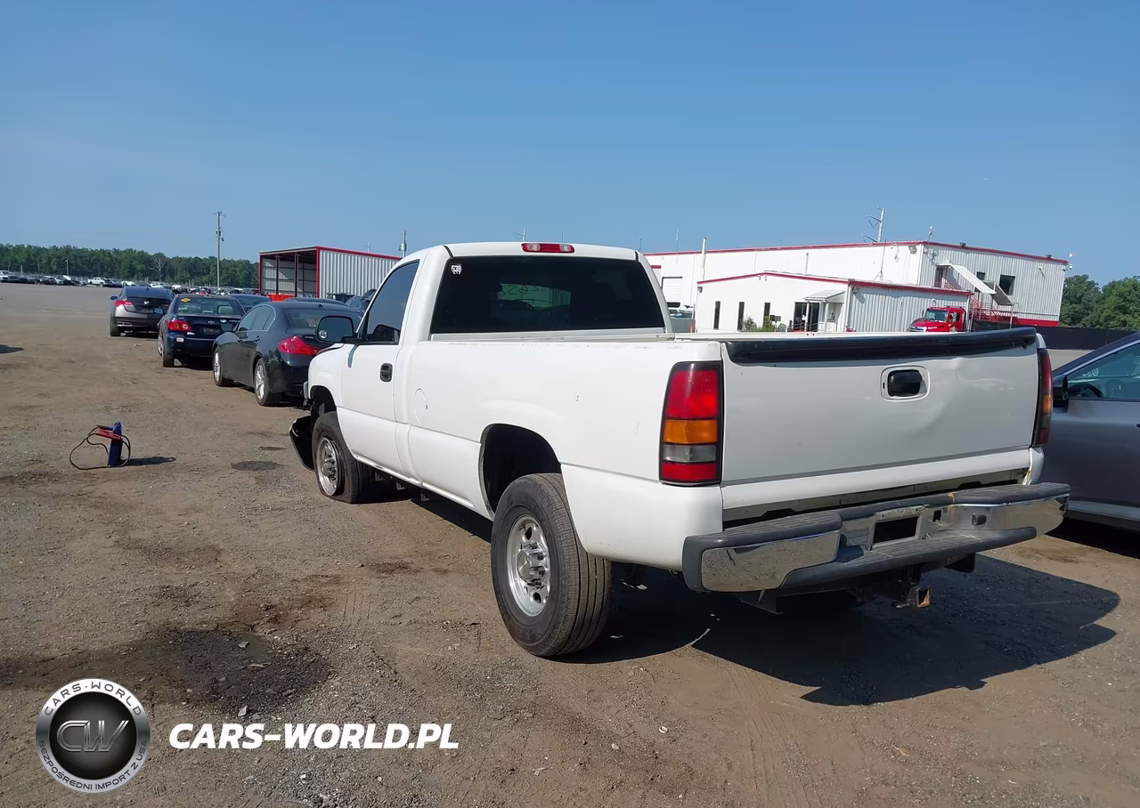 2006 GMC Sierra 2500Hd Work Truck VIN:1GTHK24UX6E266384 - 3