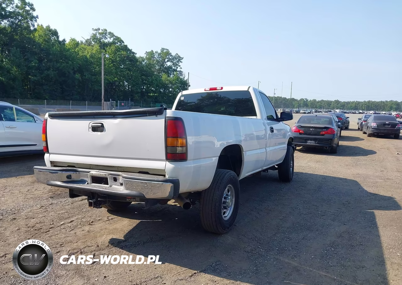 2006 GMC Sierra 2500Hd Work Truck VIN:1GTHK24UX6E266384 - 4