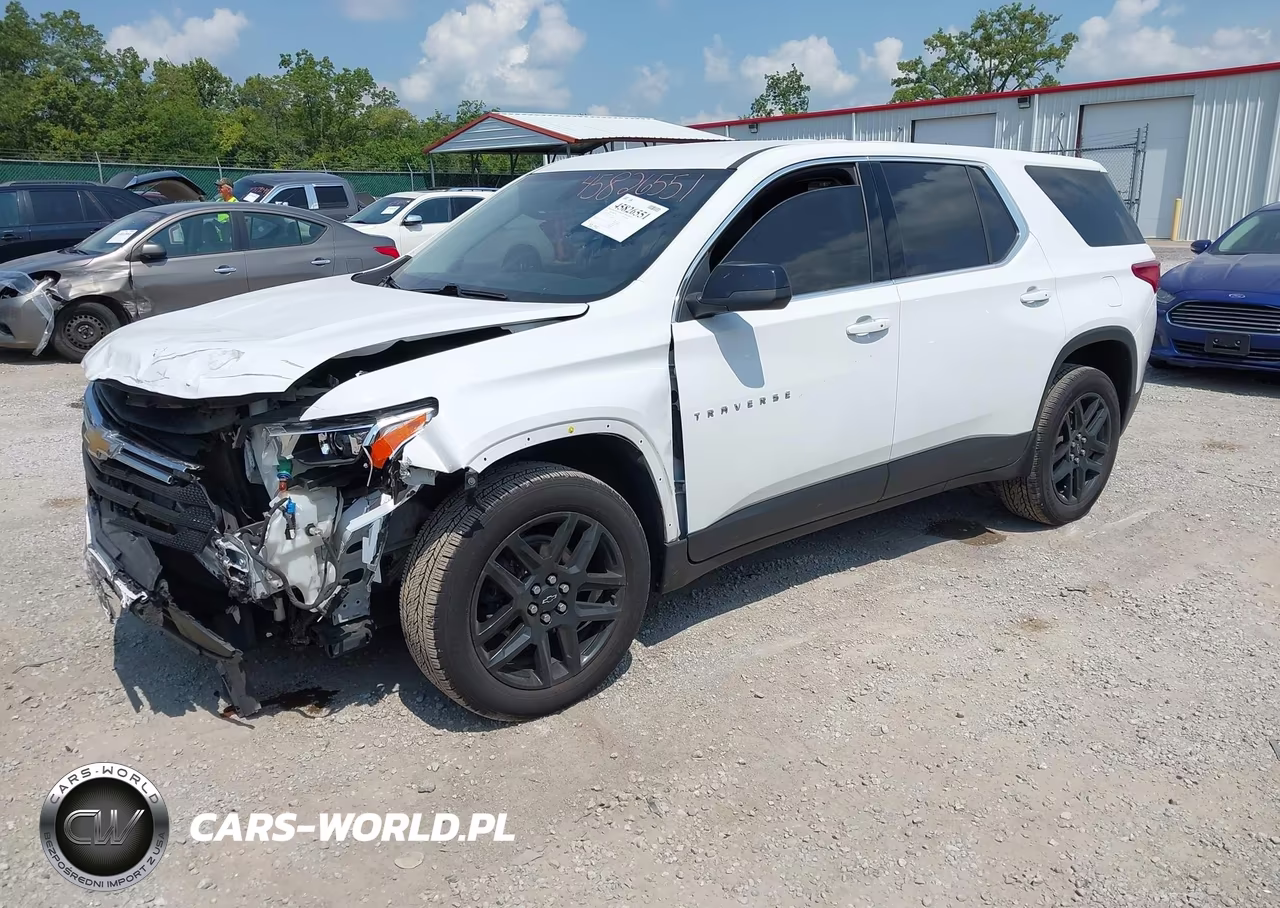 2021 Chevrolet Traverse Fwd Ls VIN:1GNERFKW1MJ124592 - 2