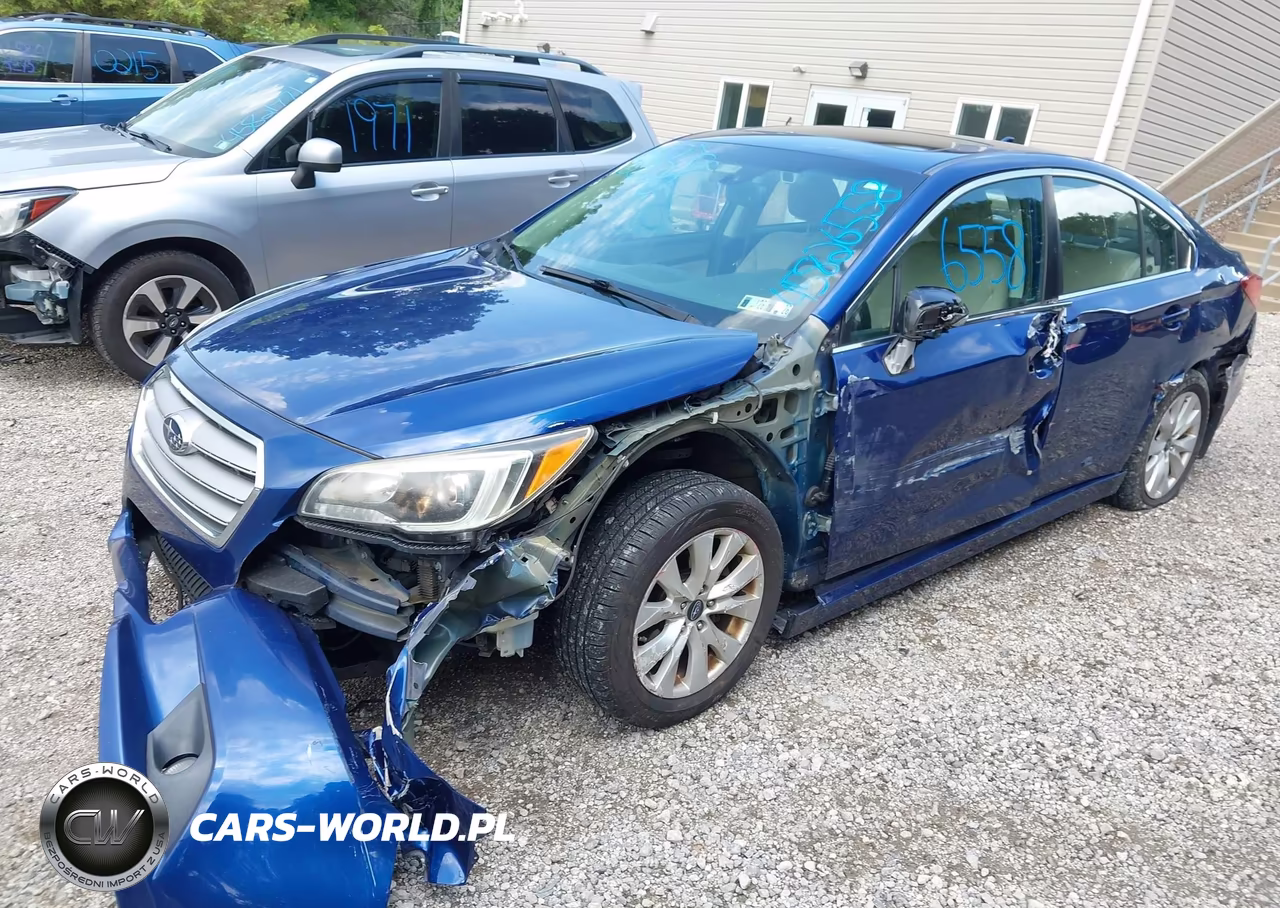 2016 Subaru Legacy 2.5I Premium VIN:4S3BNAH62G3016766 - 2