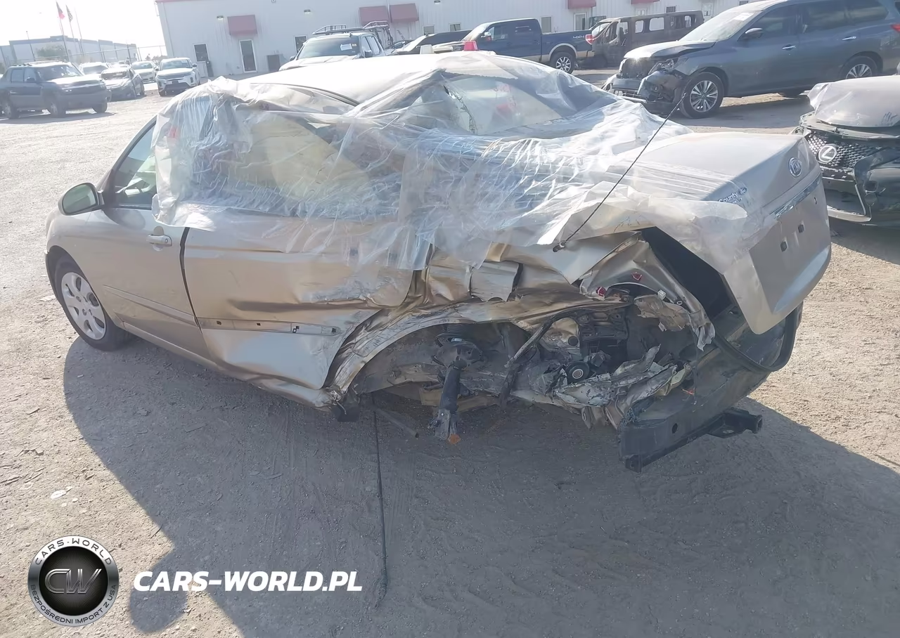 2008 Kia Spectra Ex VIN:KNAFE121X85494354 - 3