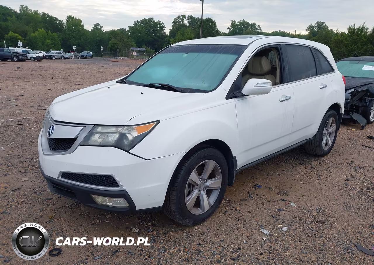 2012 Acura Mdx VIN:2HNYD2H29CH513718 - 2