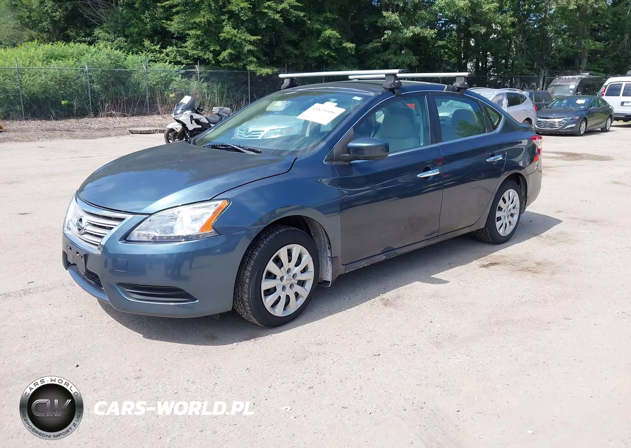 2015 Nissan Sentra Sv VIN:3N1AB7AP1FL678368 - 2