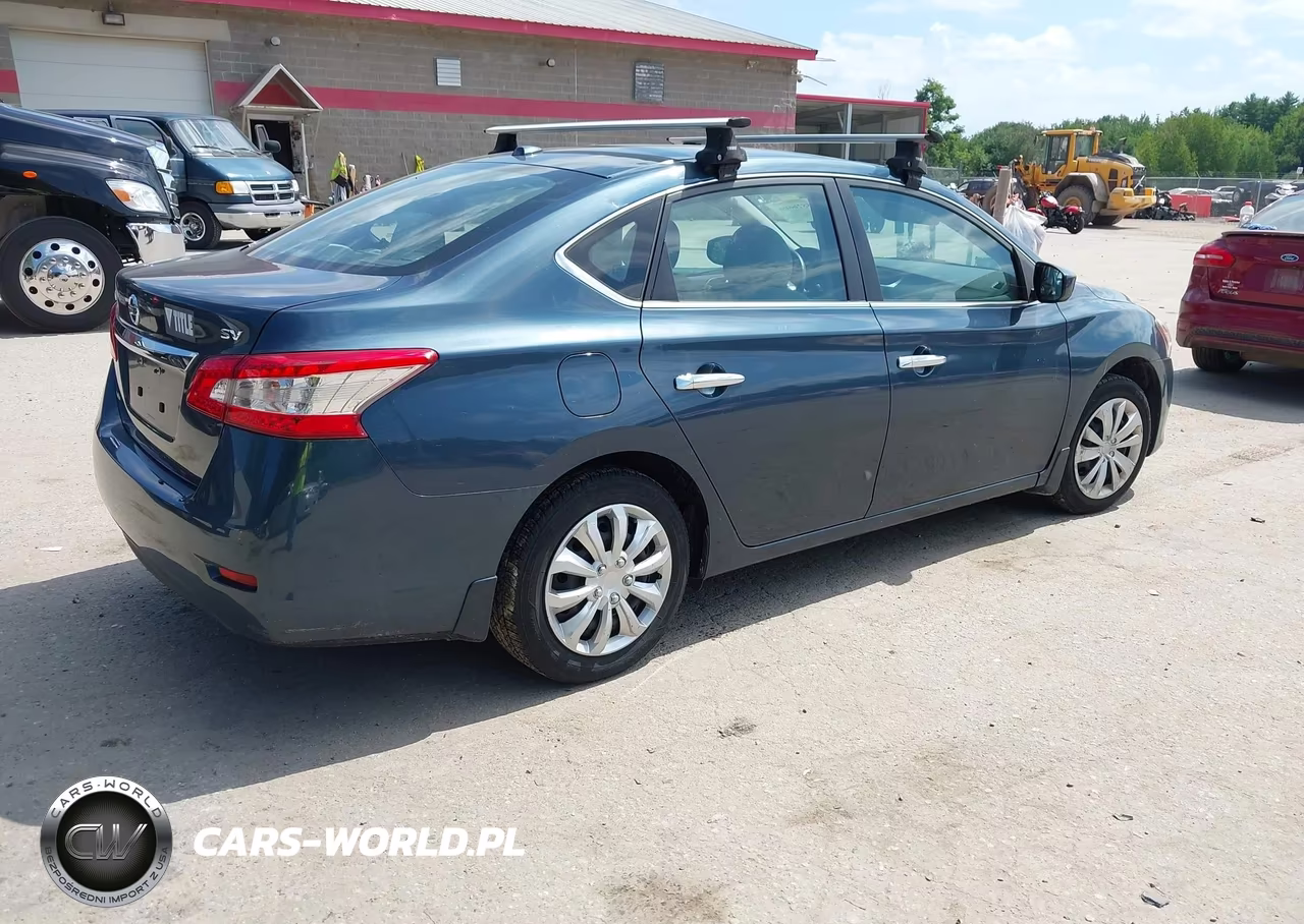 2015 Nissan Sentra Sv VIN:3N1AB7AP1FL678368 - 4