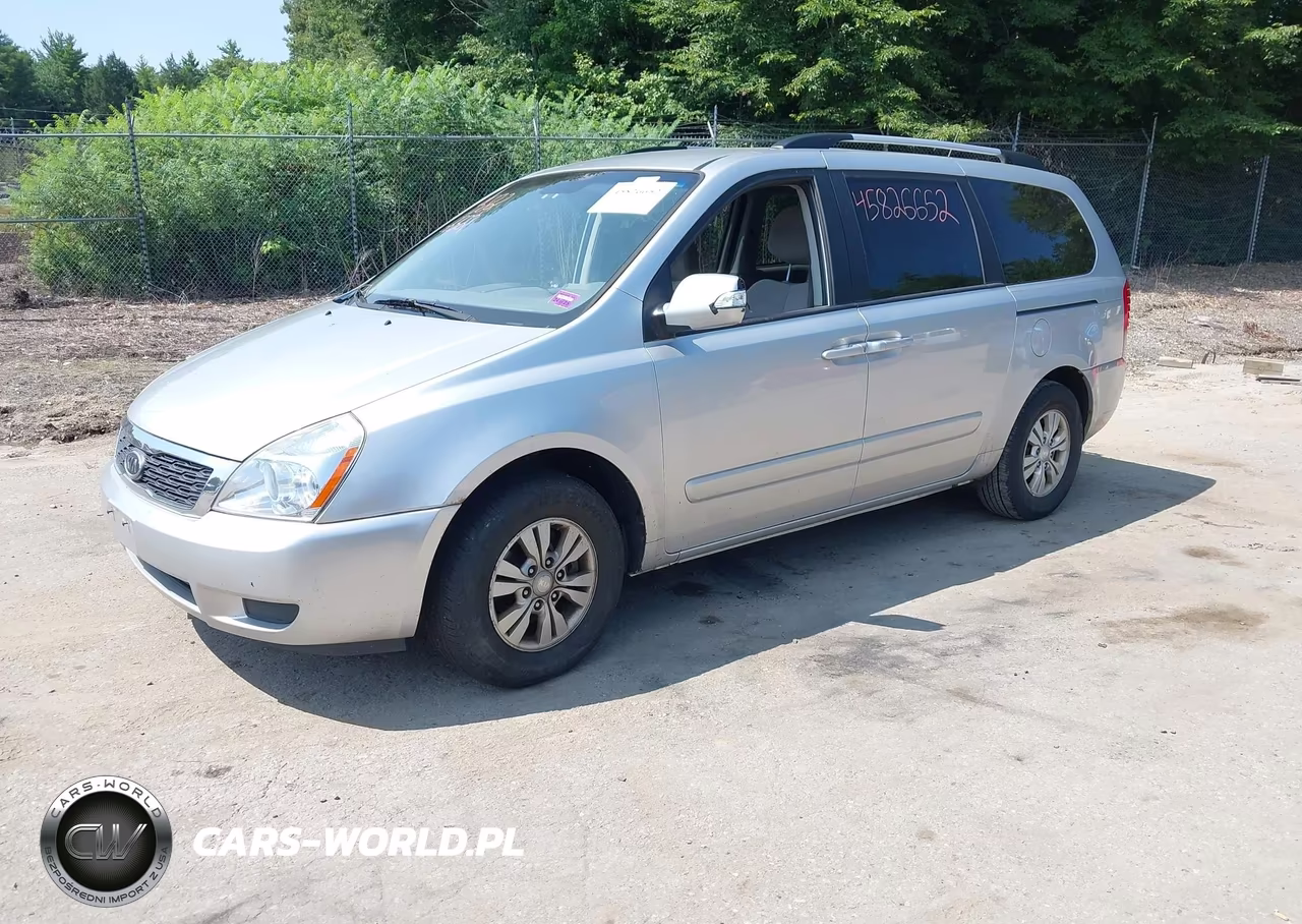 2012 Kia Sedona Lx VIN:KNDMG4C71C6473260 - 2