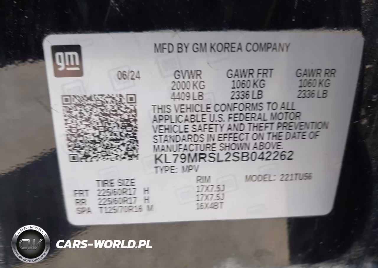 2025 Chevrolet Trailblazer Awd Lt VIN:KL79MRSL2SB042262 - 9