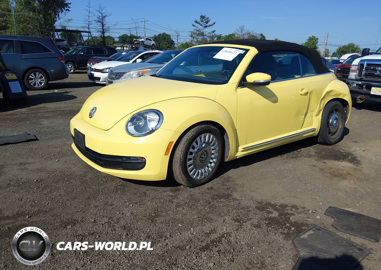 2014 Volkswagen Beetle 1.8T VIN:3VW517AT8EM822616 - 2
