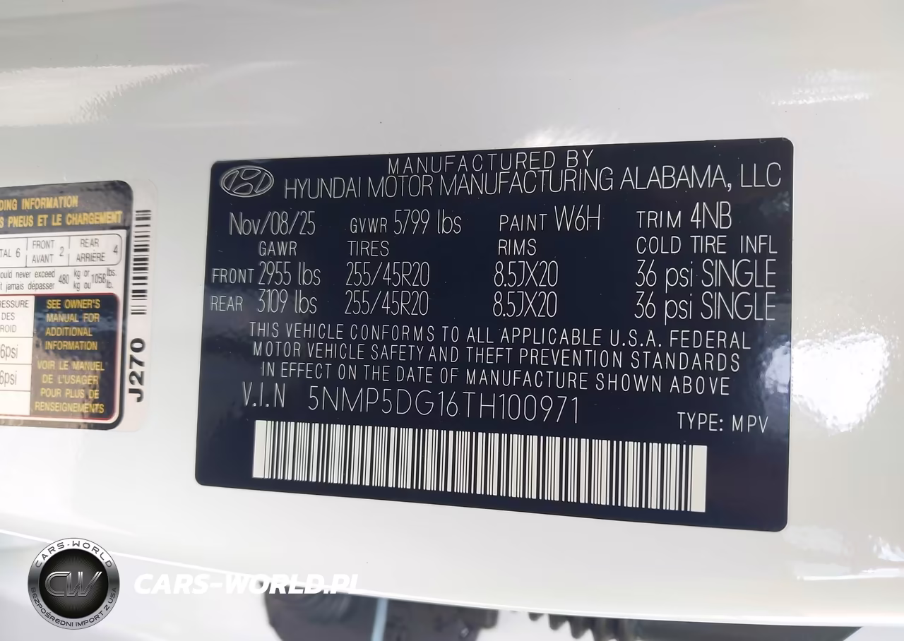 2026 Hyundai Santa Fe Hybrid Calligraphy VIN:5NMP5DG16TH100971 - 9