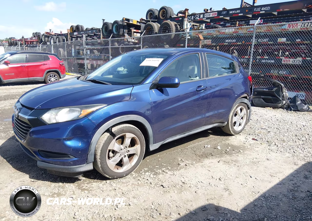 2016 Honda Hr-V Lx VIN:3CZRU5H36GM743223 - 2