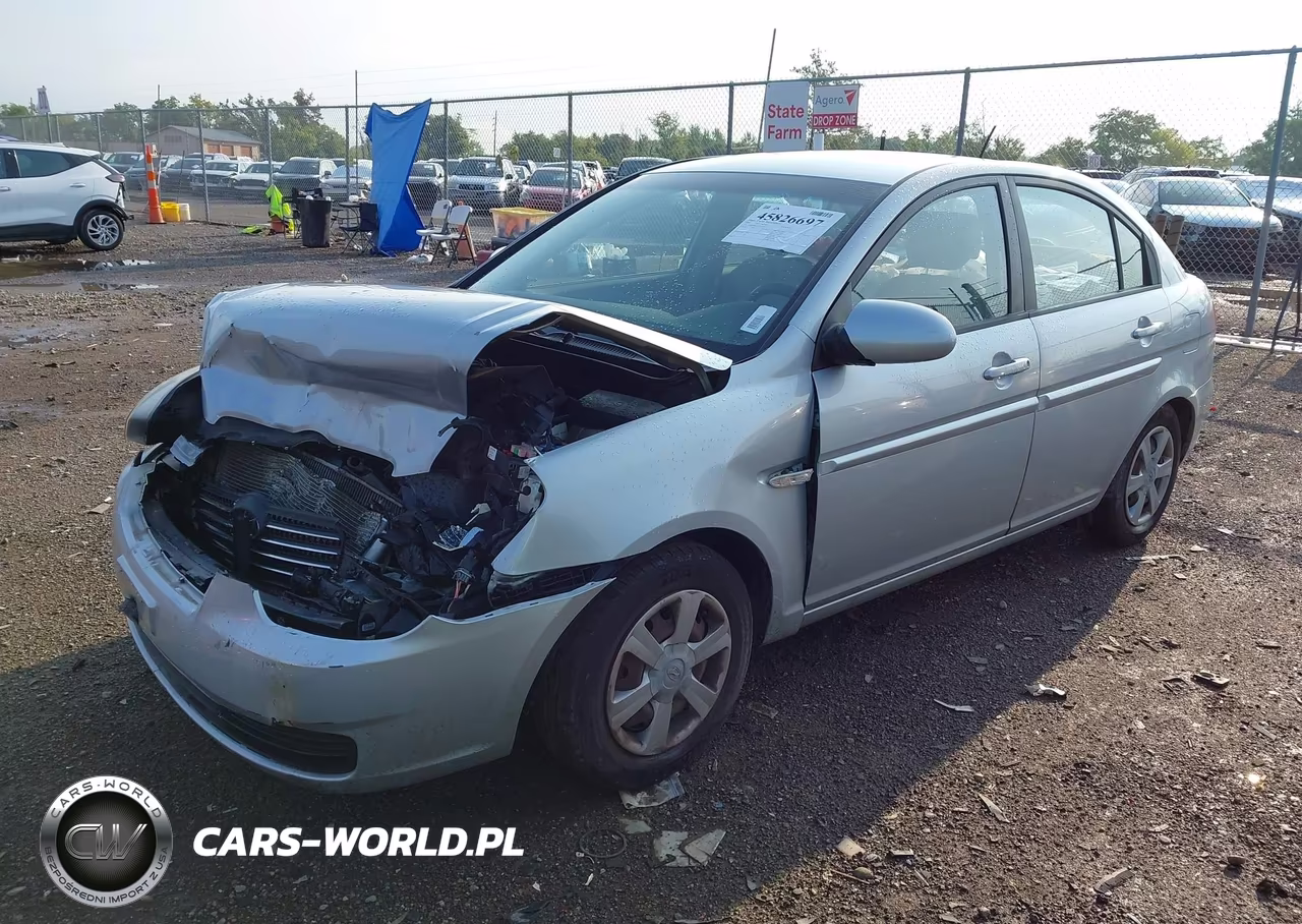 2007 Hyundai Accent Gls VIN:KMHCN46C27U154859 - 2