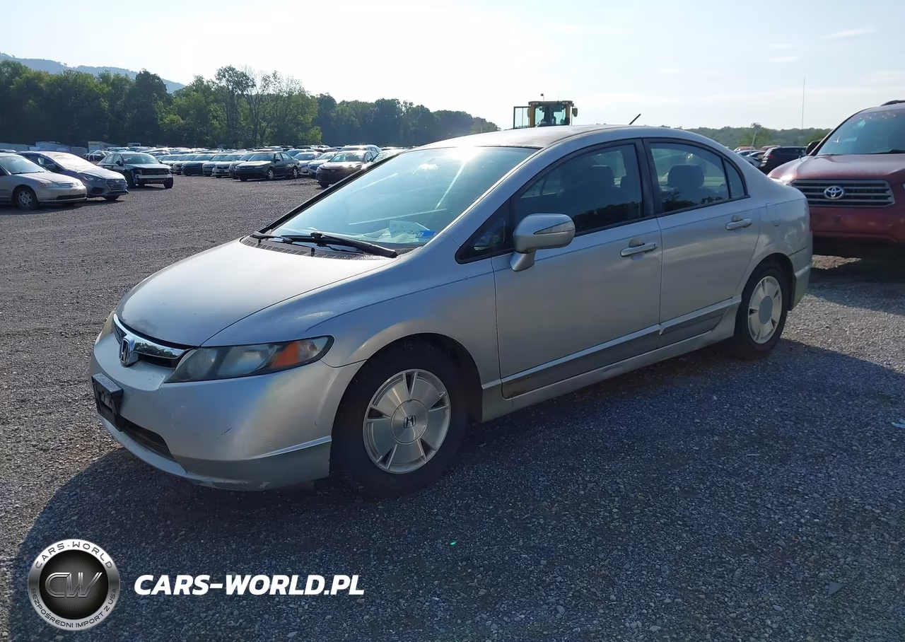 2008 Honda Civic Hybrid VIN:JHMFA36278S027387 - 2