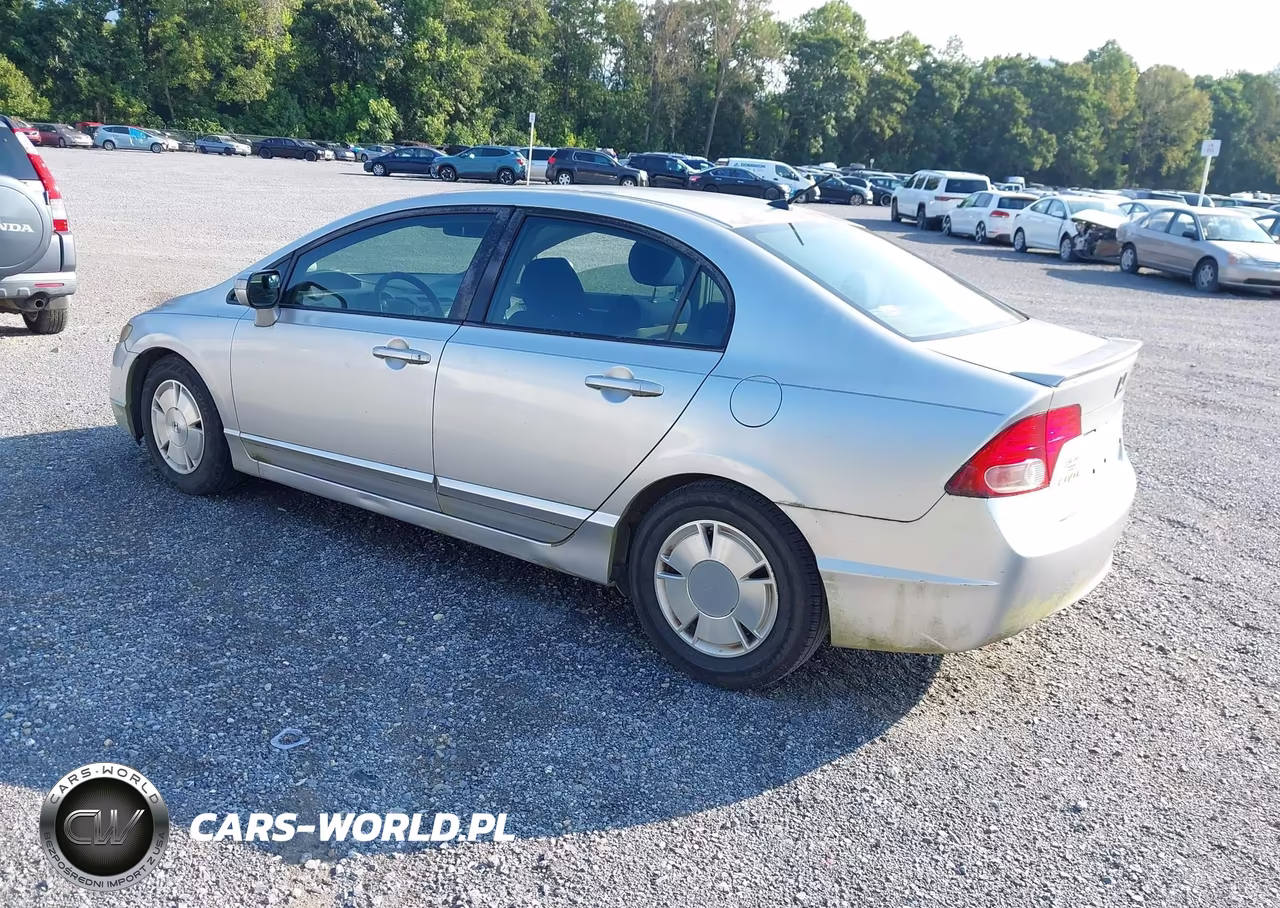 2008 Honda Civic Hybrid VIN:JHMFA36278S027387 - 3