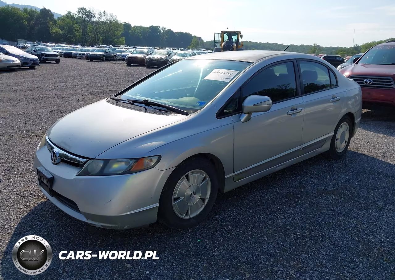 2008 Honda Civic Hybrid VIN:JHMFA36278S027387 - 6