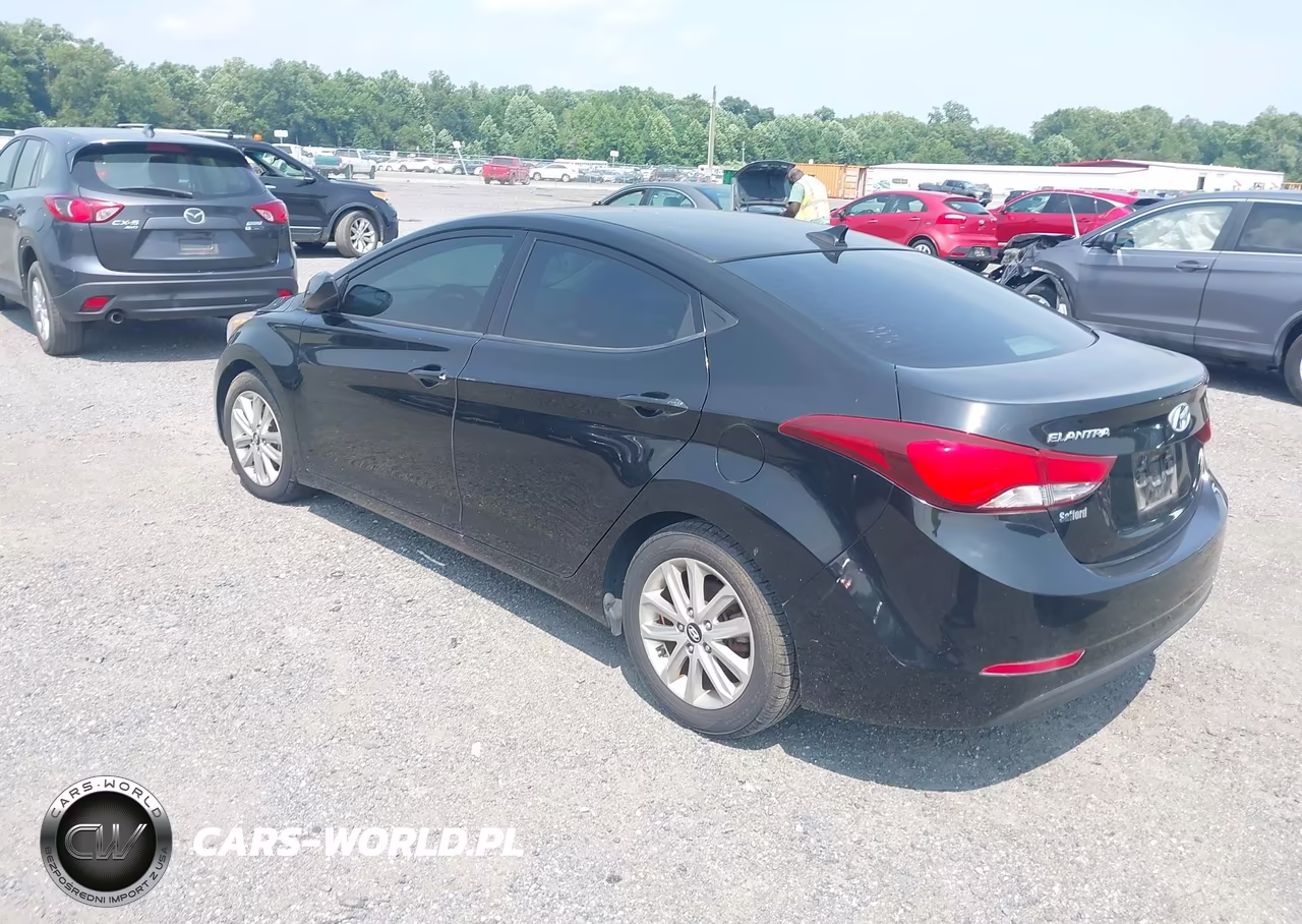 2015 Hyundai Elantra Se VIN:KMHDH4AE5FU383961 - 3