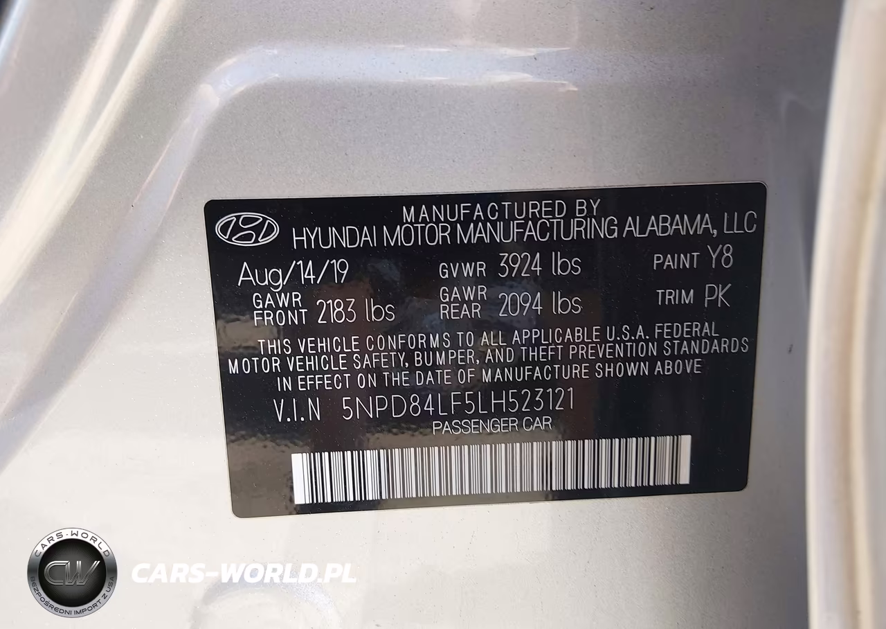 2020 Hyundai Elantra Value Edition VIN:5NPD84LF5LH523121 - 9