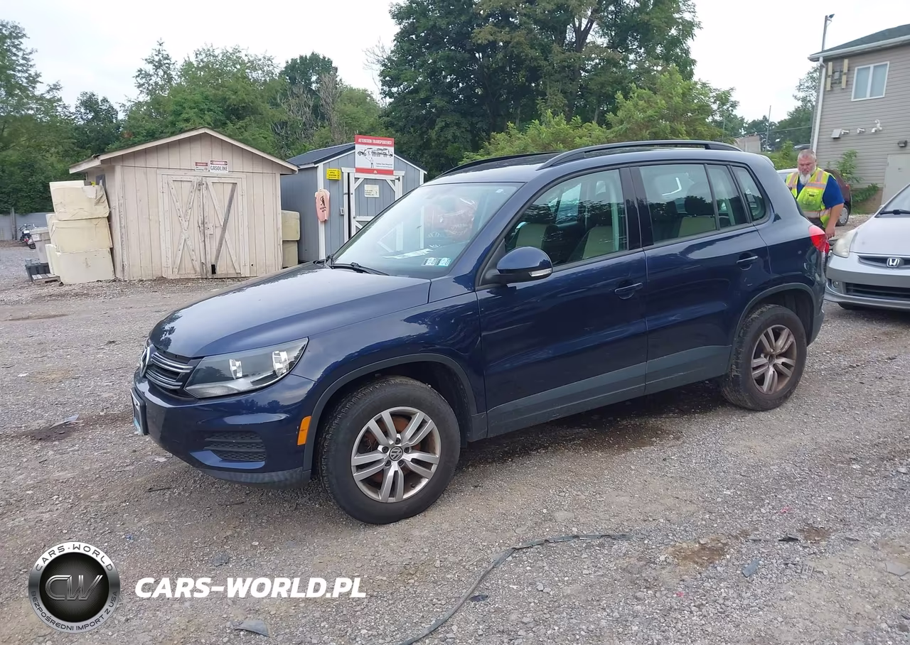 2016 Volkswagen Tiguan S VIN:WVGBV7AX1GW588928 - 2