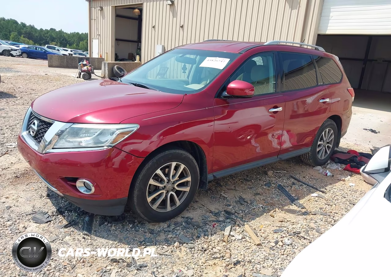2016 Nissan Pathfinder Sv VIN:5N1AR2MM5GC624268 - 2