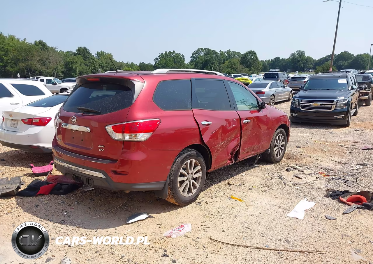 2016 Nissan Pathfinder Sv VIN:5N1AR2MM5GC624268 - 4